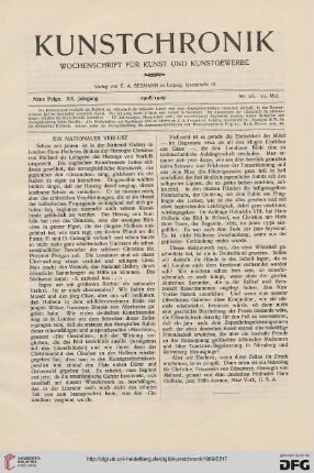 Heft 26 (21. Mai 1909)