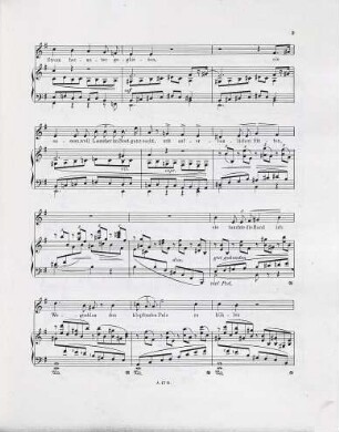 Sieben Lieder für eine Singstimme op. 2, 7. Verrat : Die Wasserlilie kichert leis