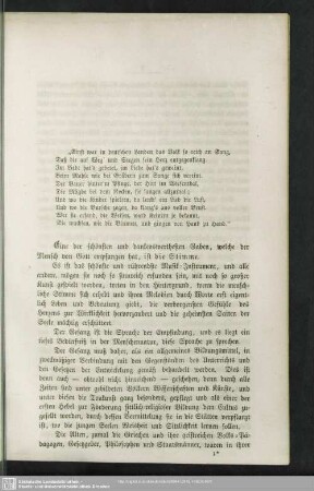 Die hohe Bedeutung des Gesanges in der Schule