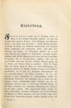 Gesammelte Schriften : Kleine Kulturbilder aus d. Volksleben d. alten Kaiserstadt an d. Donau, 1. Wiener Blut : kleine Culturbilder aus d. Volksleben d. alten Kaiserstadt an der Donau
