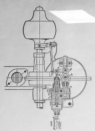 Regelung eines Dieselmotors : Technikgeschichte | Industrie und Technik | Verbrennungs-Kraftmotoren (Gasgeneratoren)