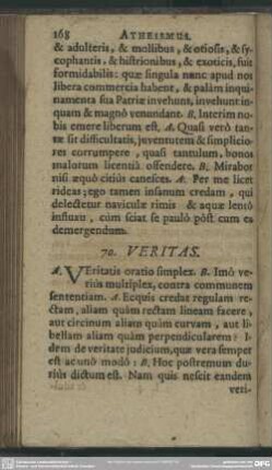 70. Veritas