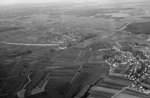 Singen: Autobahnknoten Singen, mit Beuren, Ende der Autobahn