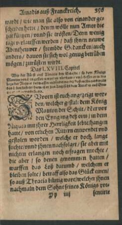 Das LXVIII. Capitel.