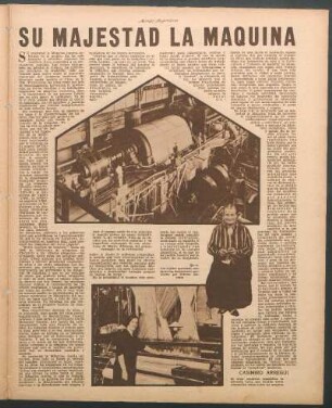 Su majestad la máquina