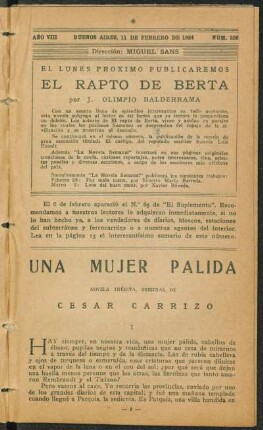 1924008326: Una mujer pálida : novela inédita