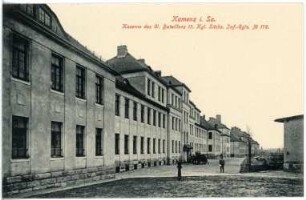 Kamenz. Kaserne d. III. Bat. 13. K.S. Inf.-Regt. No. 178