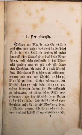 Humoristische Zoologie oder Vieh-Ideen