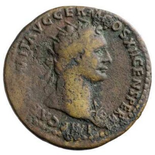 Münze, Dupondius, 86 n. Chr.