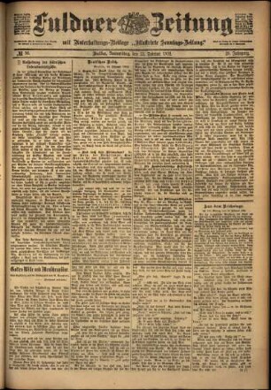 Ausgabe vom Donnerstag, den 13. Februar 1902.