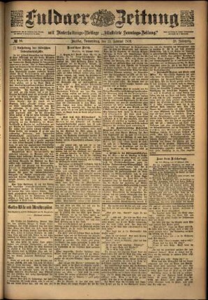 Ausgabe vom Donnerstag, den 13. Februar 1902.