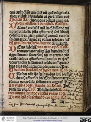 De sancto Liborio confessore et pontifice