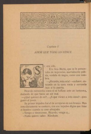 Capítulo V - Amor que todo lo vence