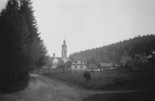 St. Johannes Nepomuk : Die Kirche St. Johannes Nepomuk in Eisenstein
