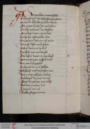 "Ave praeclara maris stella, dt."