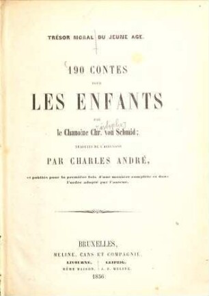 190 contes pour les enfants