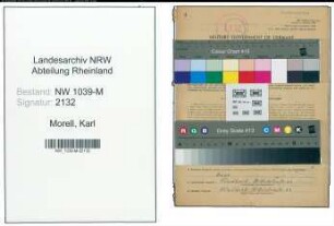 Entnazifizierung Karl Morell , geb. 08.03.1898 (Arbeiter)