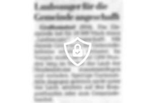 Laubsauger für die Gemeinde angeschafft