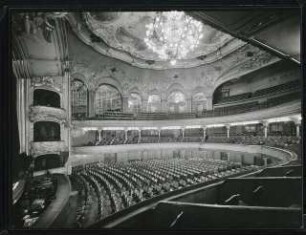 Centraltheater, Dresden: Ansicht Zuschauerraum und Proszenium