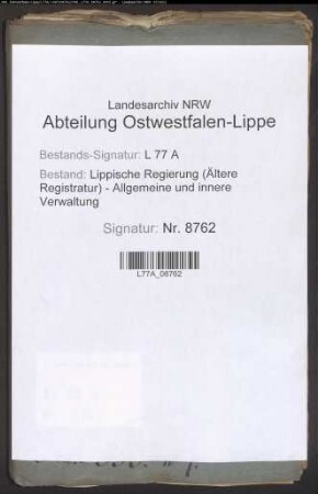Straße von Hillentrup nach Dörentrup und der Sporker Weg