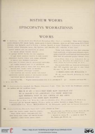 Bisthum Worms