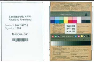 Entnazifizierung Karl Buchholz , geb. 08.06.1901 (Dreher)