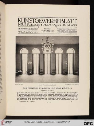 Heft 2 (November 1915)