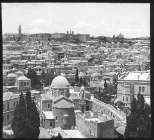 Blick v. N. D. de Sion n.W. [Jerusalem]