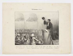Messieurs pour avoir sauvé la patrie, aus: "La Caricature", Paris 1831