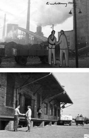 Szenenbild (Entwurf: Alfred Hirschmeier) mit Szenenfoto 02
