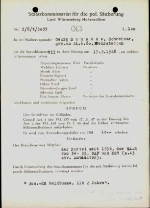 Schaude, Georg