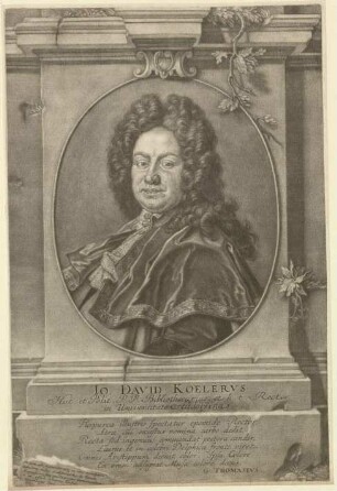 Johann David Köhler, Prof. und Bibliothekar in Altdorf, der Zeit Rektor