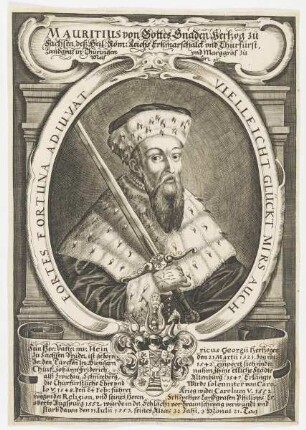 Bildnis des Mauritius zu Sachsen