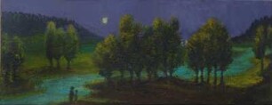 Nacht am Fluss