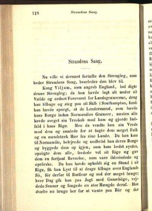 Strandens Sang.