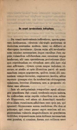 De cranii terebrationis indicatione