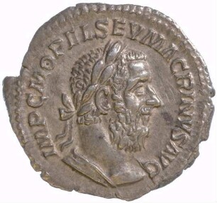 Münze, Denar, 217 - 218