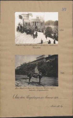 Prinz Leopold von Bayern der Eroberer von Warschau auf dem polnischen Kriegsschauplatze