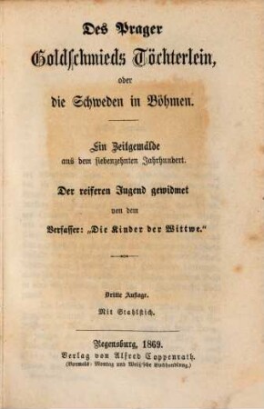 Neue Jugendbibliothek für Unterhaltung, Belehrung und Pflege frommen Sinnes, 7