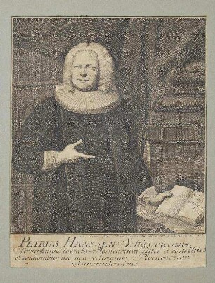 Bildnis von Peter Hanssen (1686-1760)
