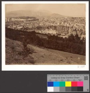 Constantine. Vue générale prise de la Route du Mansourah