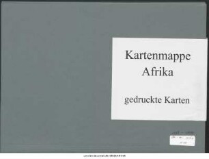Ober-Guinea, von Cap Palmas bis Dabone : 1888-1890 : Kartensammlung