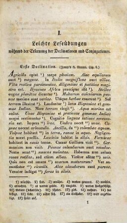 Doppelte aus den Klassikern gewählte Beispielsammlung für die Syntax der kleinen und großen Grammatik von Zumpt : nebst einer Beispielsammlung für die Syntaxis ornata und einem Lesebuche für Anfänger