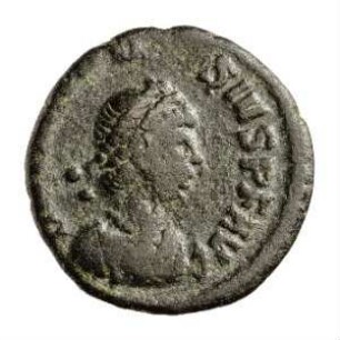 Münze, Aes 4, 388 - 395 n. Chr.