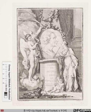 Bildnis Charles-Louis de Secondat, baron de La Brède et de Montesquieu