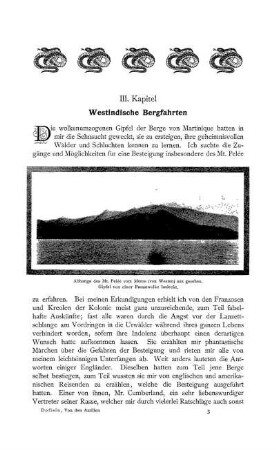 III.Kapitel. Westindische Bergfahrten