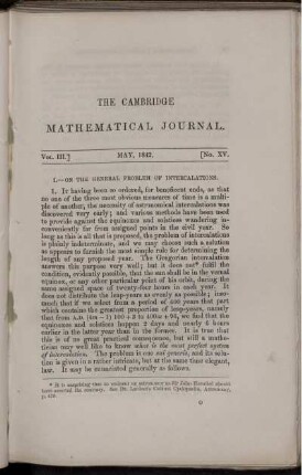 Vol. III. May, 1842.