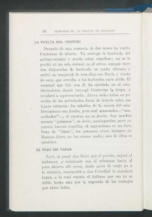 La vuelta del tropero