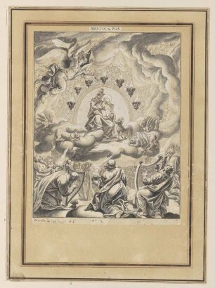Das Lamm und die Evangelisten, Offenbarung des Johannes