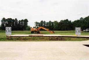 Dresden. "Spatenstich" für den SLUB-Neubau am Zelleschen Weg